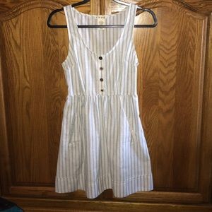 Urban Outfitters Striped Sleeveless Dress with Pockets